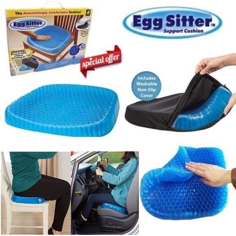 Egg Sitter™ Gel Cushion – Instantly Relieve Back Pain & Sit in Cloud-Like Comfort