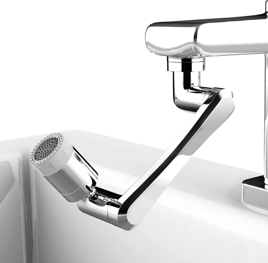 1080° Rotating Faucet Extender – Dual Mode Splash Filter