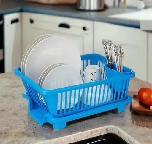Dry It. Store It. Love It. – The 3-in-1 Kitchen Dish Drainer You Need!