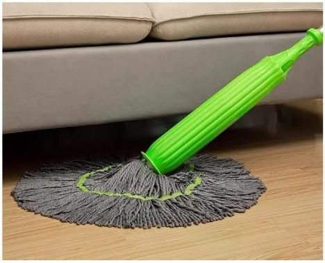 Self-Twisting Rotating Mop – 360° Spin, Hands-Free Wringing, Deep Clean Mop