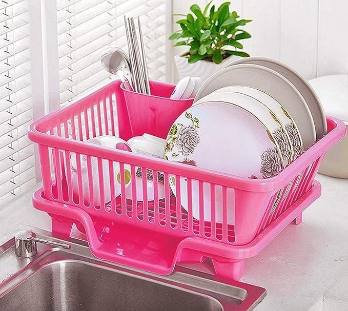 Dry It. Store It. Love It. – The 3-in-1 Kitchen Dish Drainer You Need!